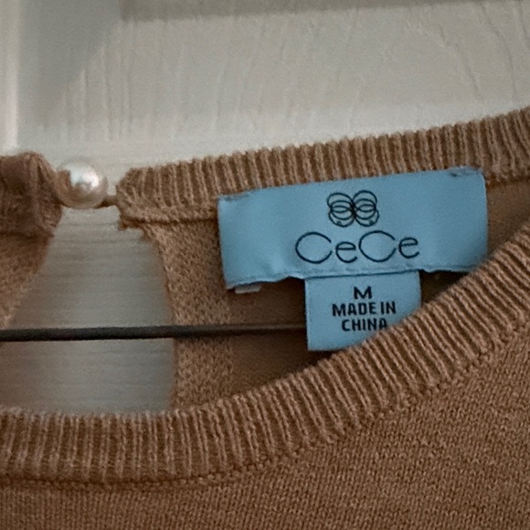 CeCe Camel Knit Top - Picture 2 of 3